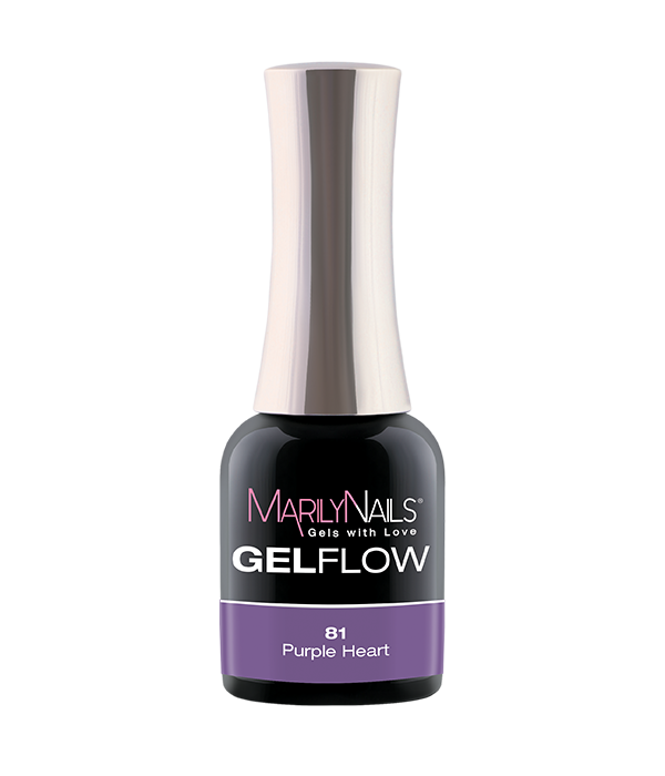 MarilyNails Gelflow - 81 Purple heart