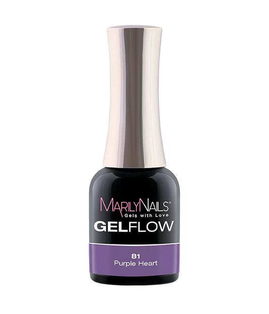 MarilyNails Gelflow - 81 Purple heart