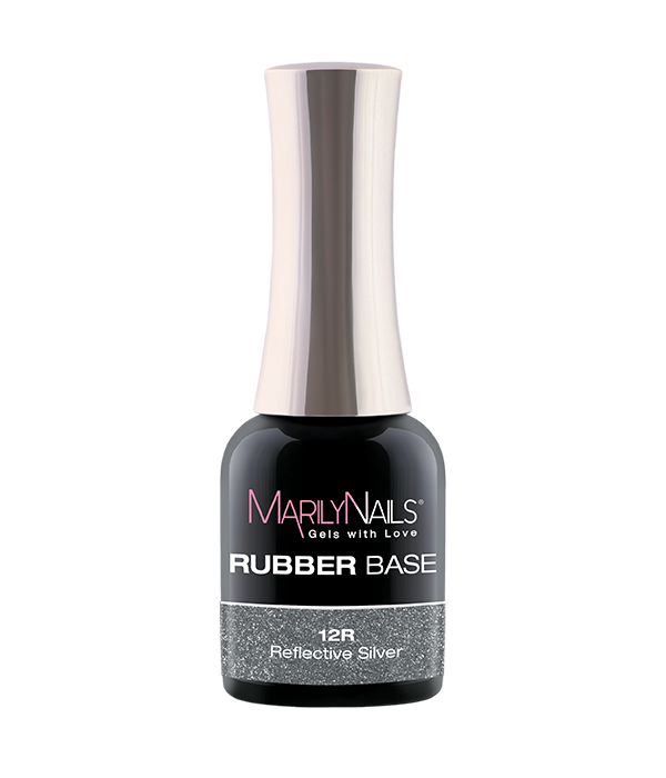 Rubberbase 12R Reflective silver