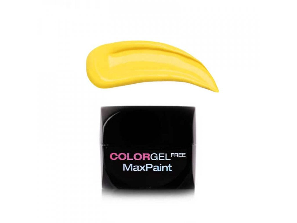 MarilyNails MaxPaint color gel - Yellow