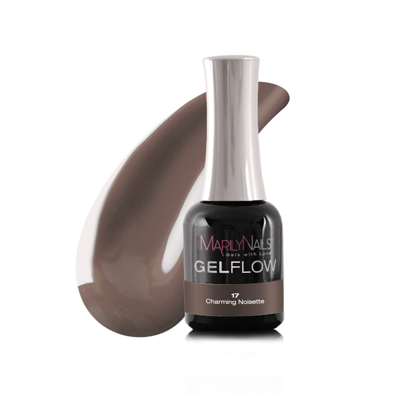 MarilyNails GelFlow - 17 Charming noisette