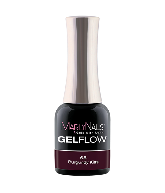 MarilyNails GelFlow - 68 Burgundy kiss