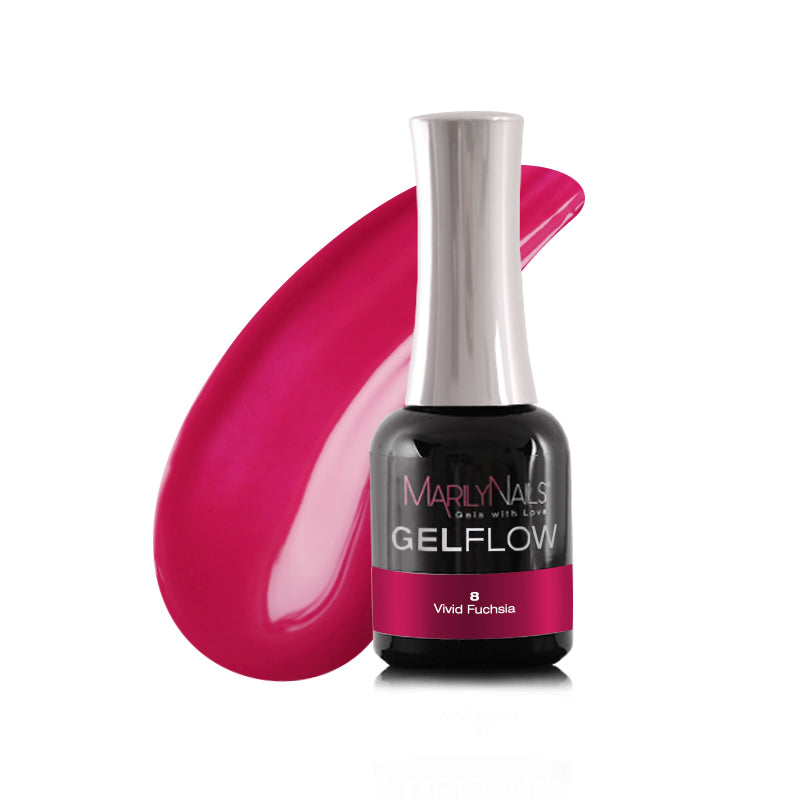 MarilyNails GelFlow - 8 Vivid fuchsia