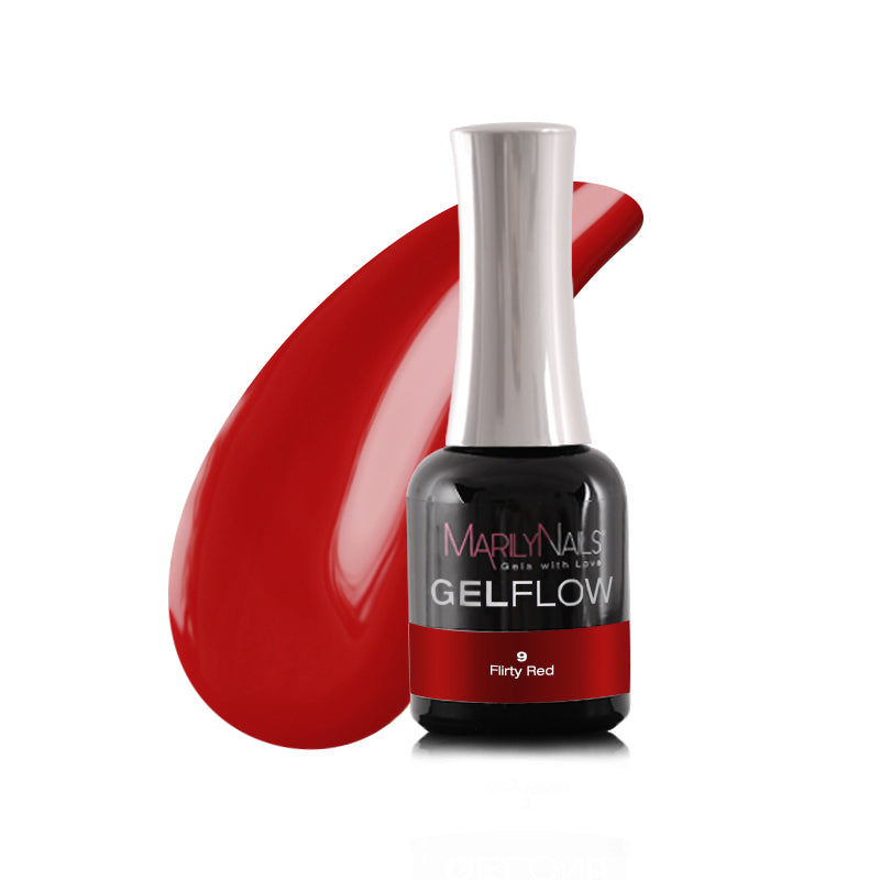 MarilyNails GelFlow - 9 Flirty red