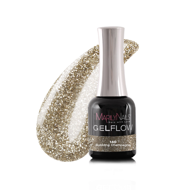 MarilyNails GelFlow - 14g Bubbling champagne