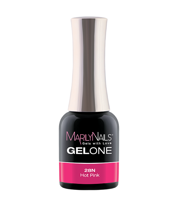 MarilyNails GelOne - 28n Hot pink