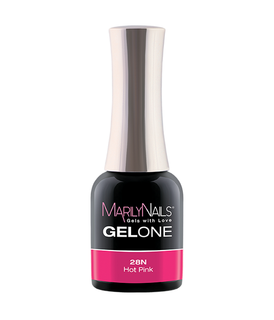 MarilyNails GelOne - 28n Hot pink