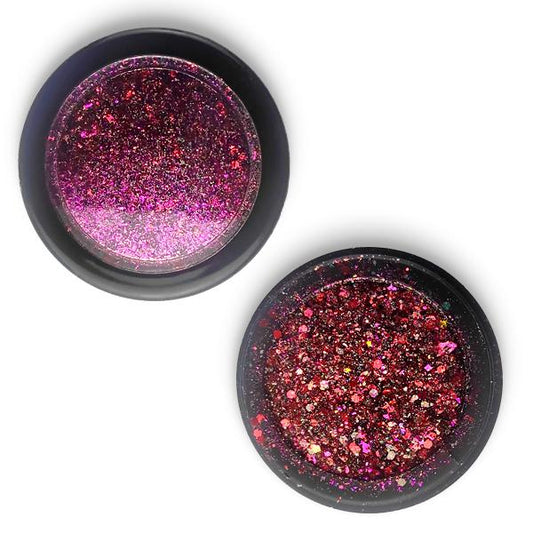 Sequins - Unicorn Red